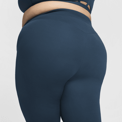 Leggings acampanados de tiro alto para mujer talla grande Nike Zenvy