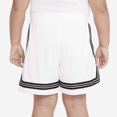 Shorts de básquetbol para niña talla grande Nike Dri-FIT Fly Crossover (talla amplia)