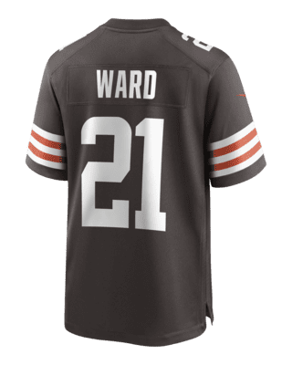 Nike Cleveland Browns Men's Game Jersey Denzel Ward - Brown