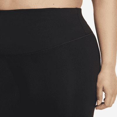 Leggings cropped de tiro medio para mujer Nike One (talla grande)