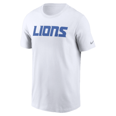 Detroit Lions Primetime Wordmark Essential Men's Nike NFL T-Shirt