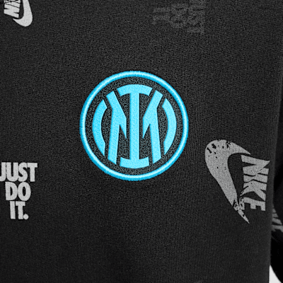Inter Milan Older Kids' Nike Football Printed T-Shirt