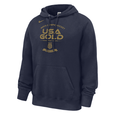 Nike USA Olympic Team 2026 "Gold Medal" Club Men's Fleece Hoodie