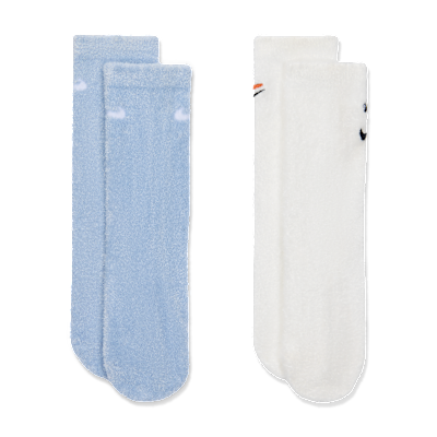 나이키 리틀키즈 스노우맨 퍼지 크루 삭스(2켤레)