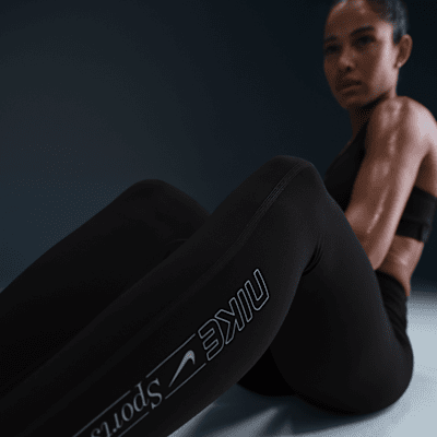 Leggings a tutta lunghezza a vita alta Nike One Fitted – Donna