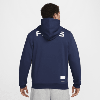 Paris Saint-Germain Standard Issue Men's Nike Dri-FIT Soccer Pullover Hoodie