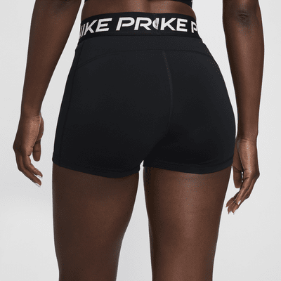 Shorts de ciclismo de tiro medio de 8 cm para mujer Nike Pro Leak Protection: Period