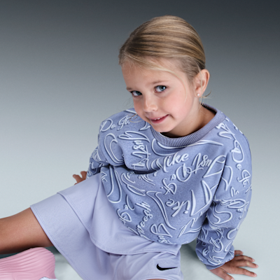 Nike Swoosh On Pointe Little Kids' Floral Futura 2-Piece Scooter Set