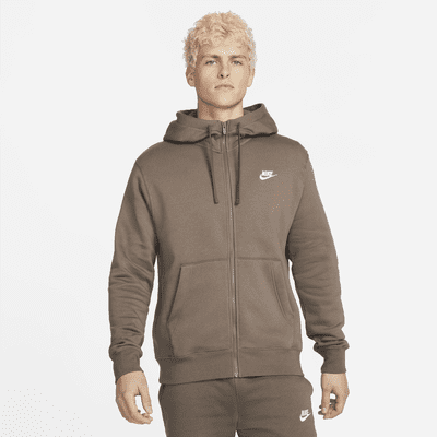 nike modern full zip fleece hoodie