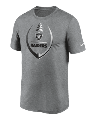 NFL Las Vegas Raiders Men's Quick Tag Athleisure T-Shirt - S