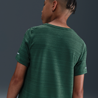 Tréninkové tričko Nike Dri-FIT Miler pro větší děti (chlapce)
