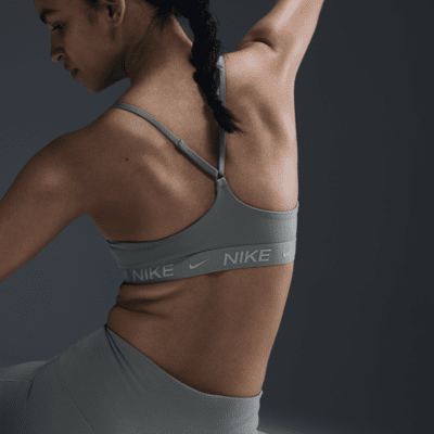 Brassière de sport réglable rembourrée à maintien léger Nike Indy pour femme