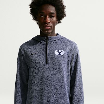 BYU Cougars Nike NCAA Men's Basketball Coaches' Pullover Hoodie