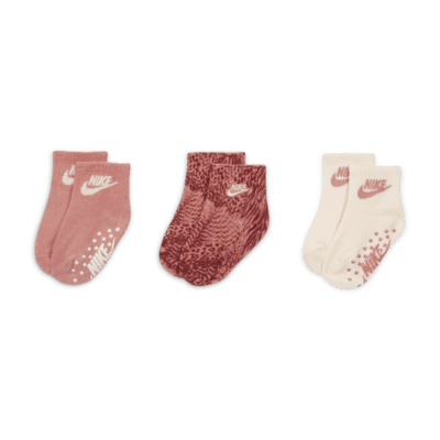 Nike Wild Side Grip Socks (3 Pairs)