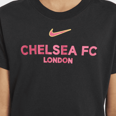 Chelsea F.C. Older Kids' Nike Football T-Shirt