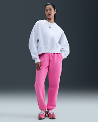 Женские  Nike Sportswear Phoenix Fleece High-Waisted Oversized Sweatpants