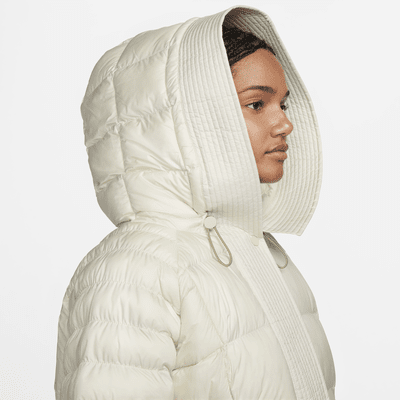 Chamarra con gorro Therma-FIT oversized para mujer Nike Sportswear Swoosh Puffer PrimaLoft®