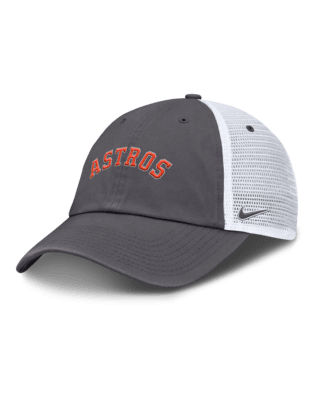 Мужские  Houston Astros Wordmark Club Nike MLB Trucker Adjustable Hat