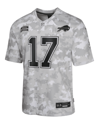 Подростковые джерси Josh Allen Buffalo Bills Salute to Service Big Kids' Nike Dri-FIT NFL Limited Jersey