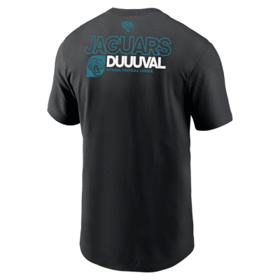 Jacksonville Jaguars Team Outline Essential T-Shirt Men's Nike NFL T-Shirt