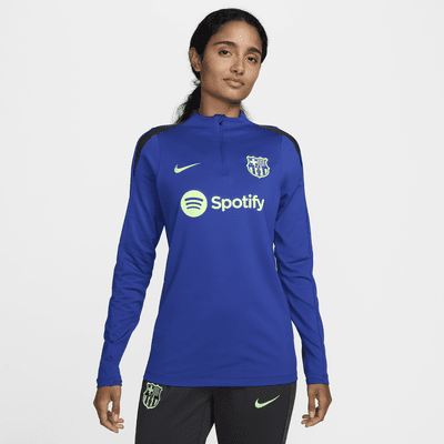 3e haut d'entraînement de foot Nike Dri-FIT FC Barcelona Strike pour femme