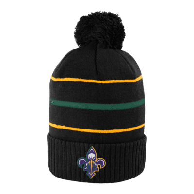 new orleans pelicans mardi gras beanie
