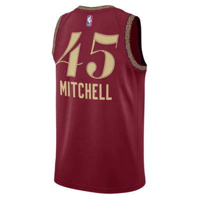 Donovan Mitchell Cleveland Cavaliers City Edition 2023/24 Men's Nike Dri-FIT NBA Swingman Jersey