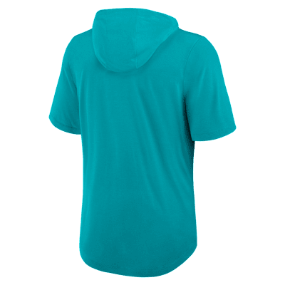 Miami Dolphins Men's Nike Dri-FIT NFL Hooded T-Shirt