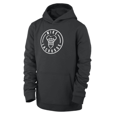 Nike Big Kids' (Boys') Lacrosse Pullover Hoodie. Nike.com