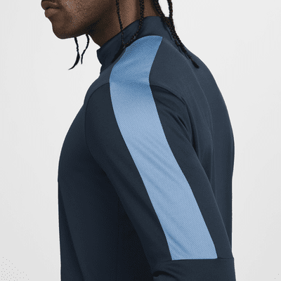 Maglia da calcio Dri-FIT con zip a metà lunghezza Nike Academy – Uomo