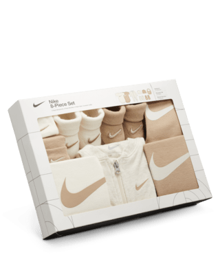 patroon Sneeuwstorm Durven Nike 8-Piece Gift Set Baby 8-Piece Boxed Gift Set. Nike.com