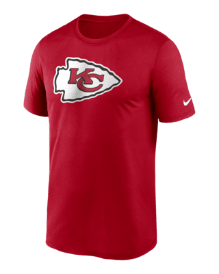 Nike Men's Kansas City Chiefs Legend Logo Black T-Shirt