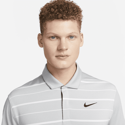 Nike Dri-FIT Tiger Woods Men's Striped Golf Polo. Nike UK