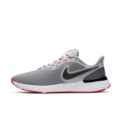 Nike men's revolution 5 running shoes black Clearance