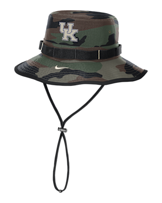 Мужские  Kentucky 2025 Military Appreciation Boonie Nike Dri-FIT College Bucket Hat