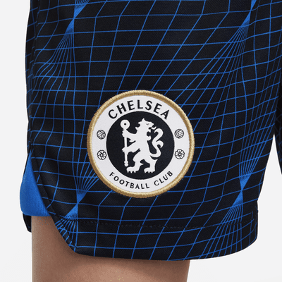 Shorts de fútbol Nike Dri-FIT del Chelsea FC visitante 2023/24 Stadium para niños talla grande