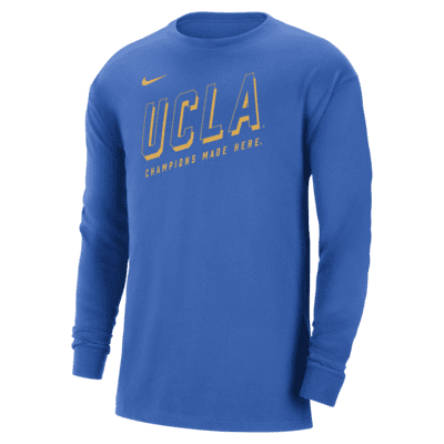 UCLA Men's Nike College Long-Sleeve Max90 T-Shirt