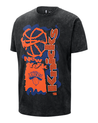 Мужская футболка New York Knicks Courtside Nike NBA Max90