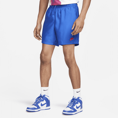 nike woven shorts indigo