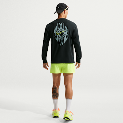 ナイキ⁠メンズ ロングスリーブ ランニング Tシャツ