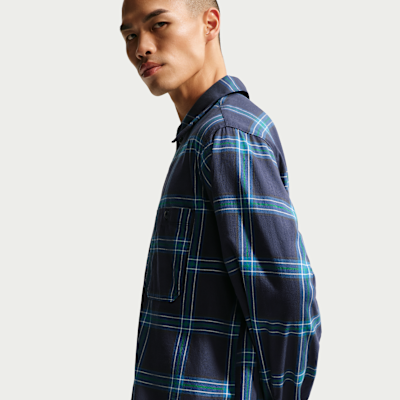 나이키 라이프 남성 긴팔 플란넬 셔츠