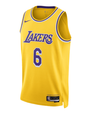 LeBron James Los Angeles Lakers Association Edition 2022/23 Older Kids' Nike  Dri-FIT NBA Swingman Jersey. Nike UK