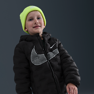 Casaco almofadado com revestimento acolchoado sem costuras Nike para criança