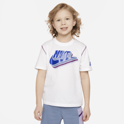 Conjunto de shorts de French Terry para niños talla pequeña Nike Sportswear Reimagine