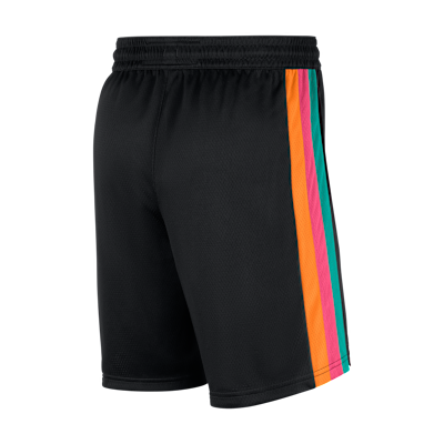 Shorts de alero polivalente de la NBA para hombre Nike Dri-FIT de los San Antonio Spurs de la colección City Edition