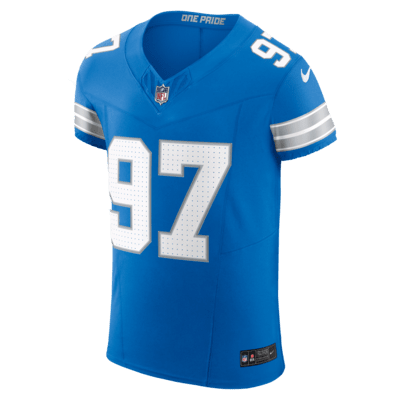 Aidan Hutchinson Detroit Lions Men's Nike Dri-FIT NFL Elite Football Jersey