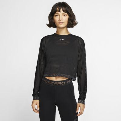 nike women's crop top