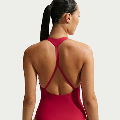 Nike Swim Hydralock Luxe Women's V-Neck One Piece
