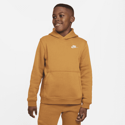 Nike Sportswear Club Fleece Big Kids' (Boys') Pullover Hoodie (Extended Size)