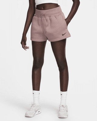 Женские шорты Nike Sportswear Phoenix Fleece High-Waisted Loose Shorts